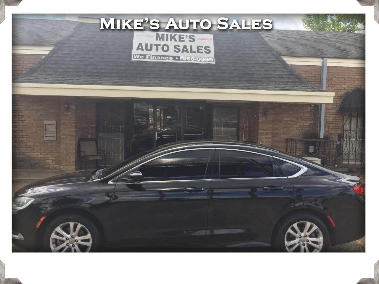 Used 2016 Chrysler 200 Limited for Sale in Jackson MS 39213 Mike's Auto