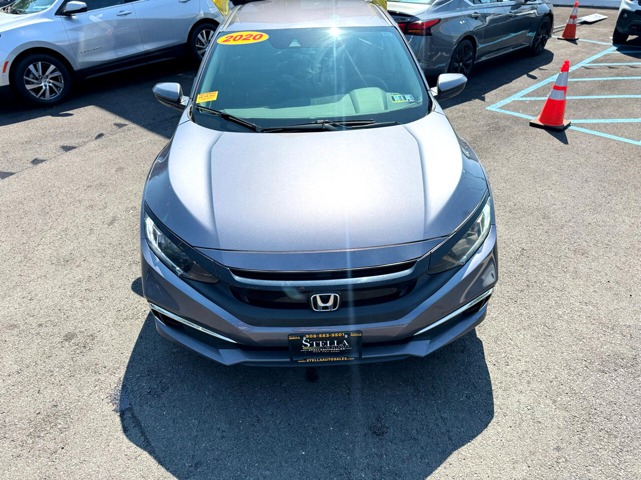 Honda Civic LX Honda Sensing Sedan CVT 2020 Honda Civic LX Honda Sensing Sedan CVT 2020