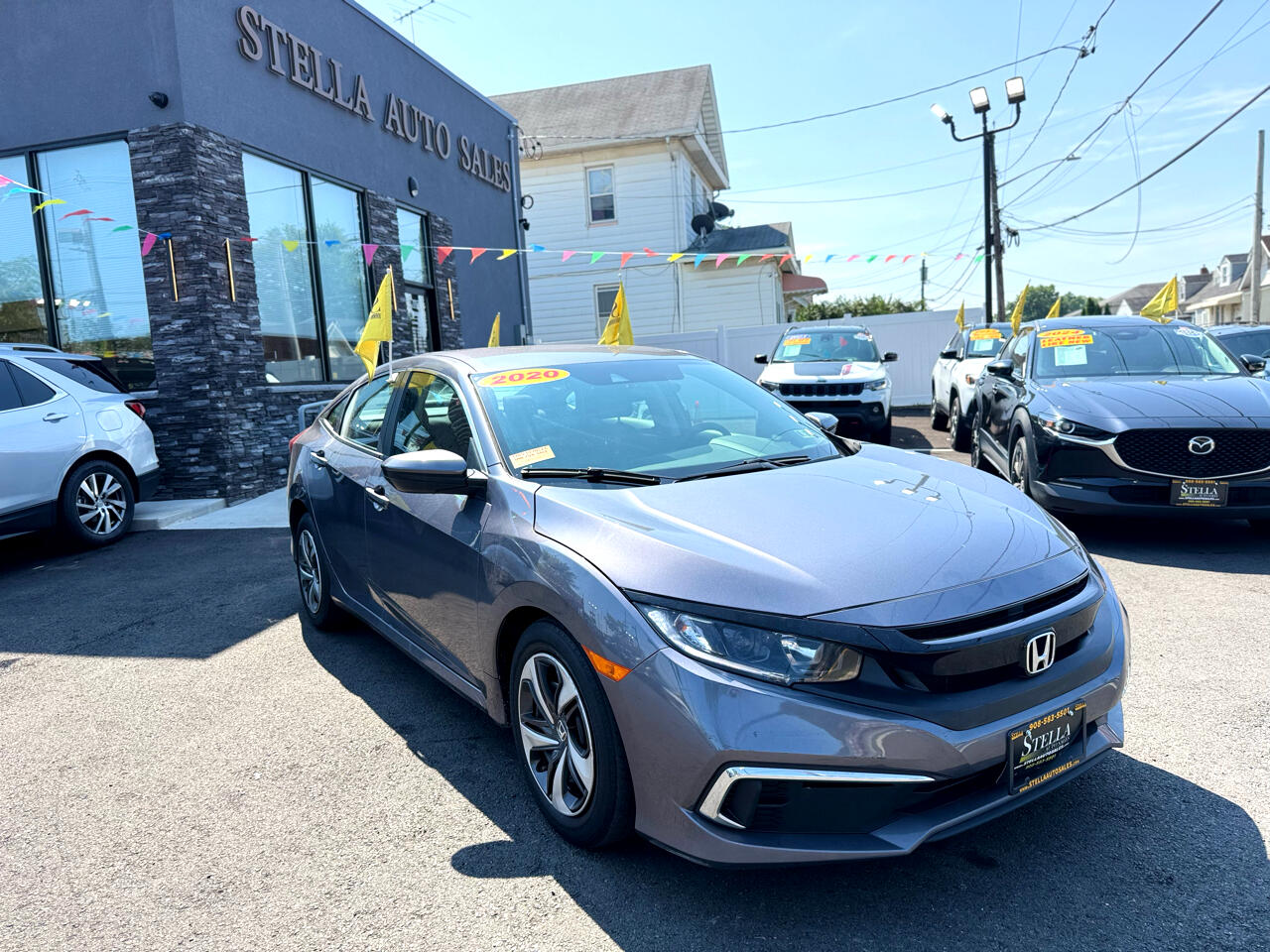 Honda Civic LX Honda Sensing Sedan CVT 2020 Honda Civic LX Honda Sensing Sedan CVT 2020