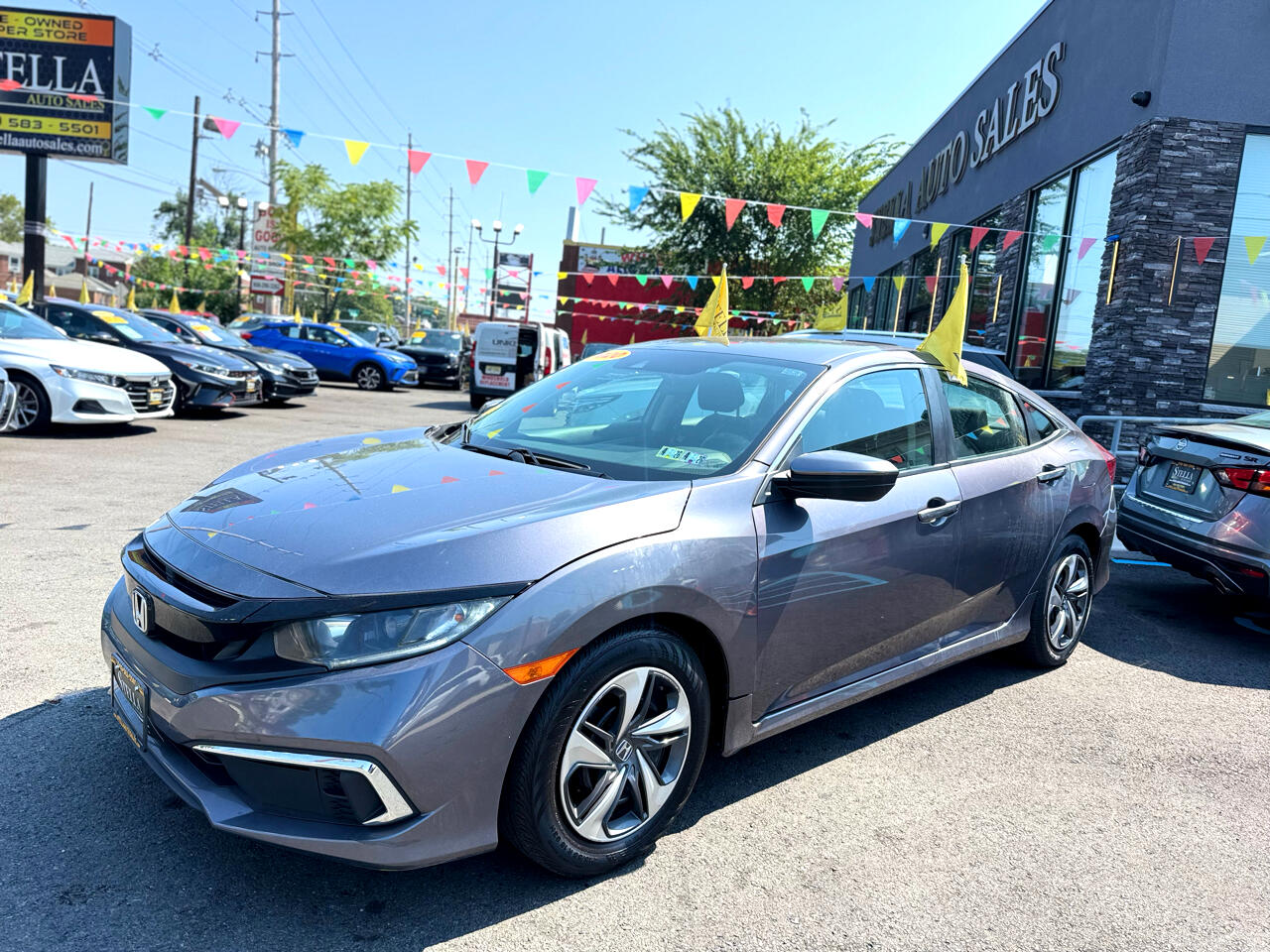 Honda Civic LX Honda Sensing Sedan CVT 2020 Honda Civic LX Honda Sensing Sedan CVT 2020