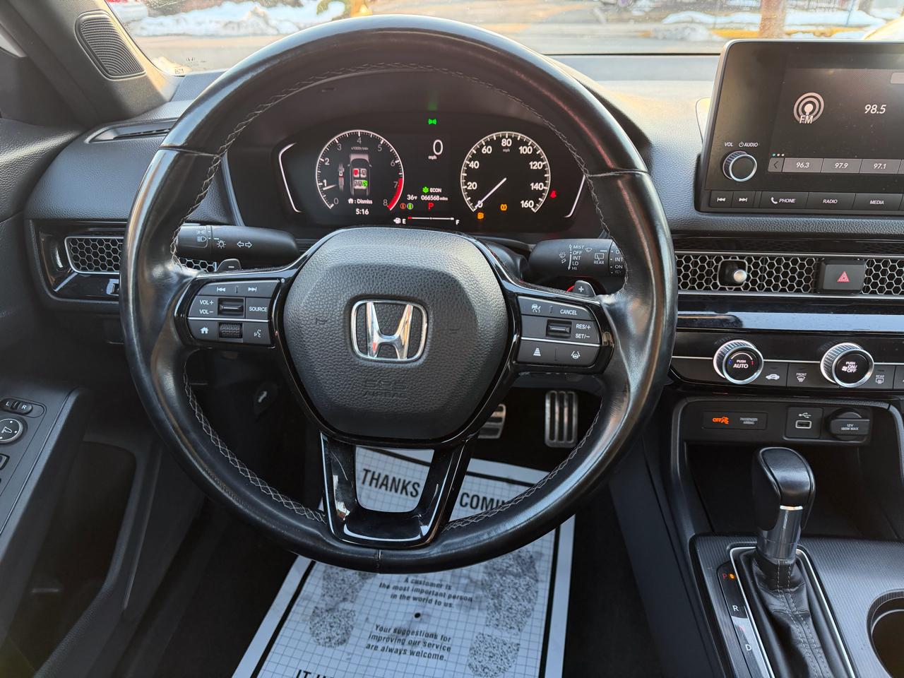 Honda Civic Sport Hatchback CVT 2022