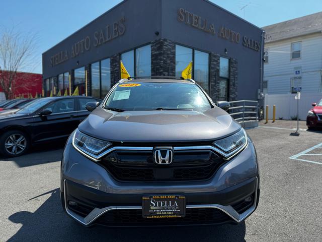 Gray 2021 Honda CR-V Touring AWD SUV / Crossover All-Wheel Drive Continuously Variable Transmission