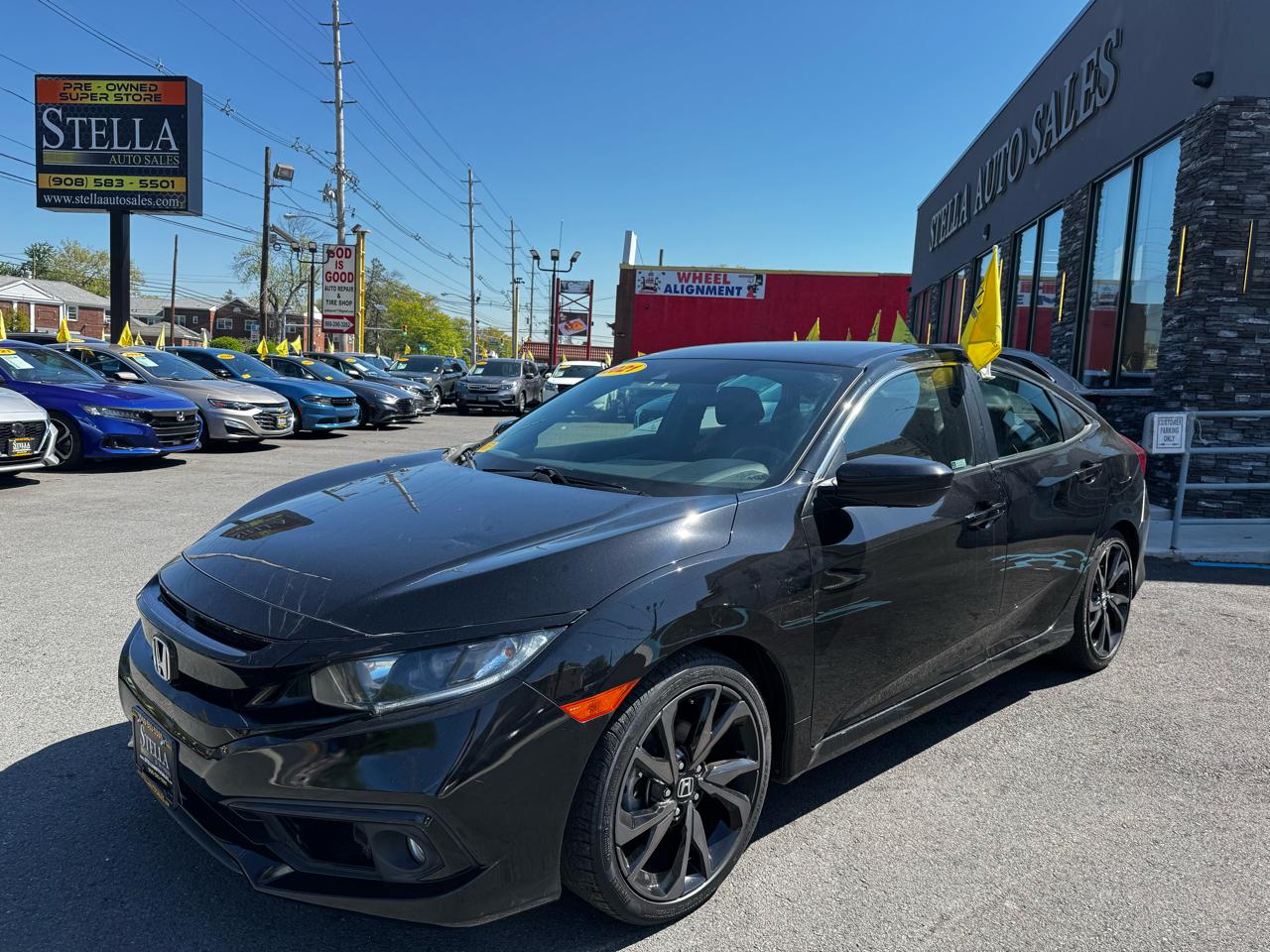 Honda Civic EX Honda Sensing Sedan CVT 2021