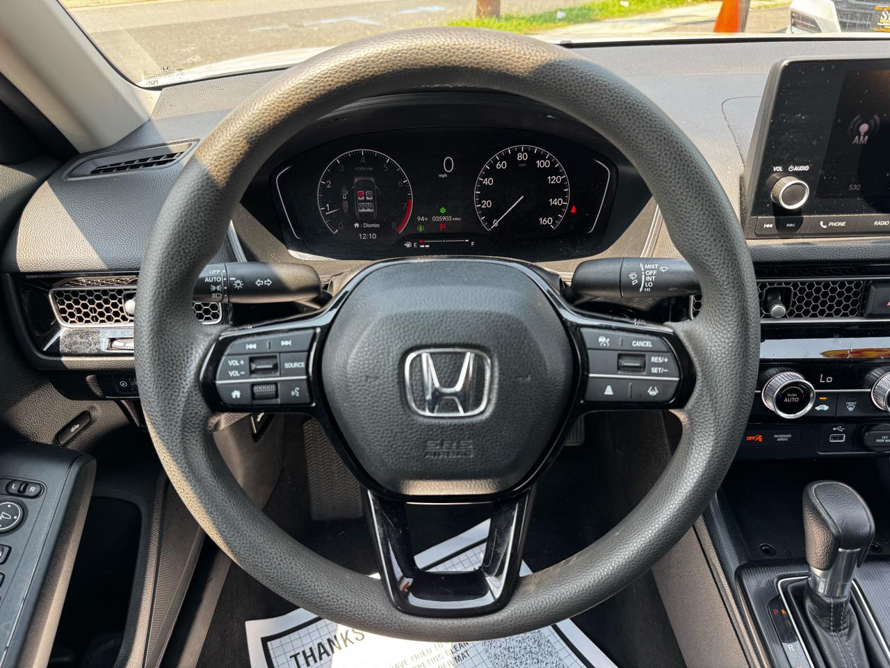 Honda Civic LX Sedan CVT 2023