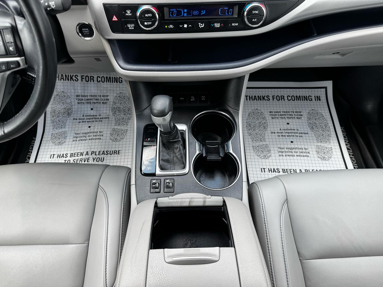 Toyota Highlander XLE AWD V6 2019