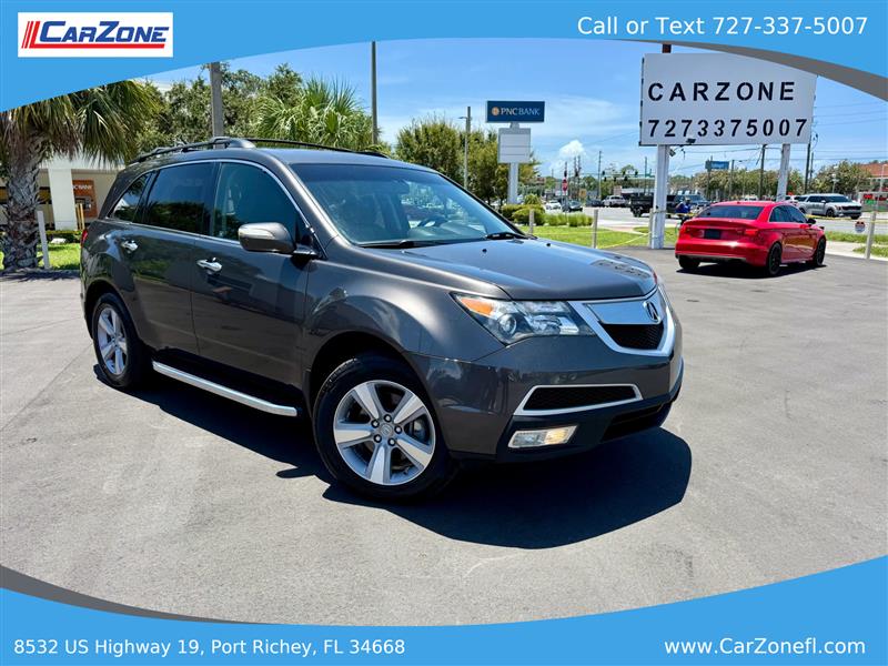 2012 Acura MDX 6-Spd AT w/Tech Package