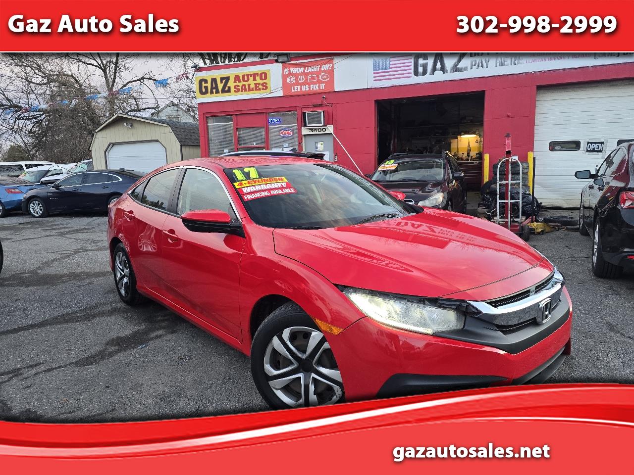 2017 Honda Civic 4dr Sdn LX Auto