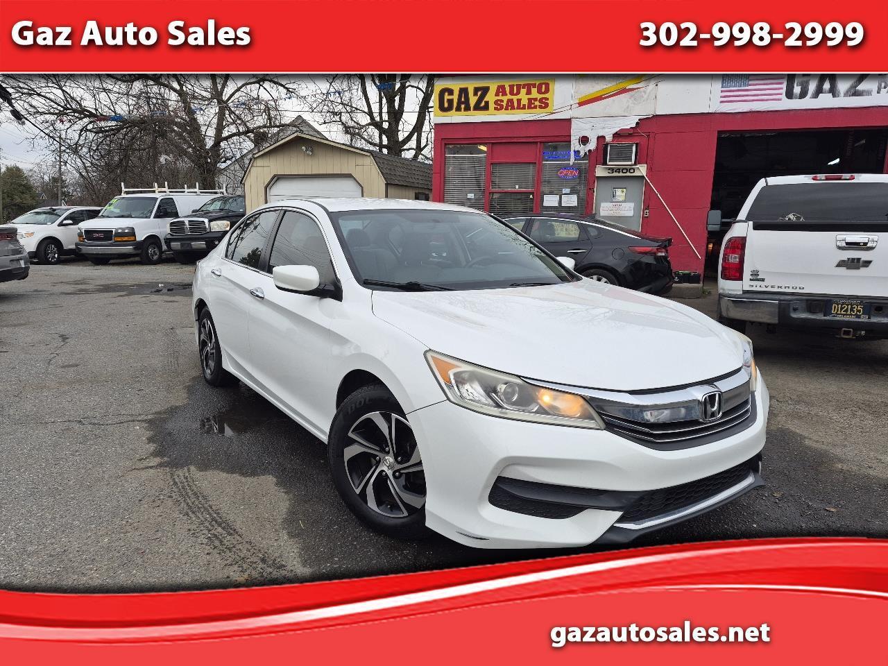 Honda Accord LX Sedan CVT 2016