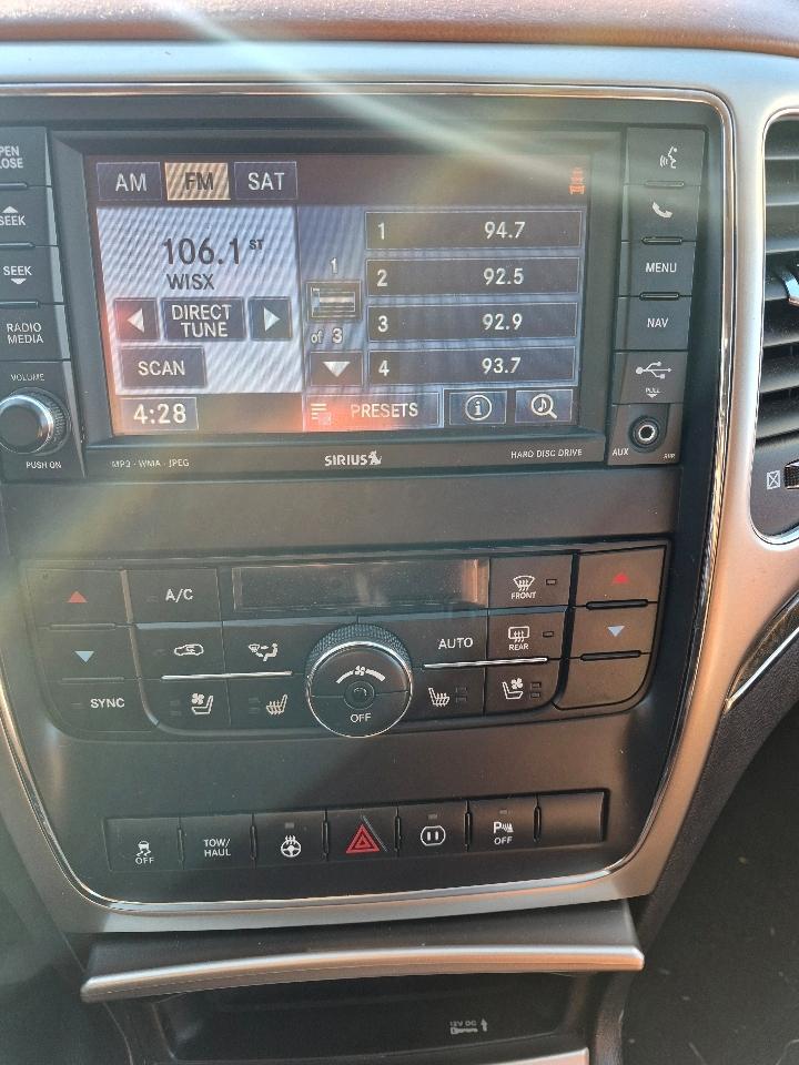 Jeep Grand Cherokee Overland 4WD 2012