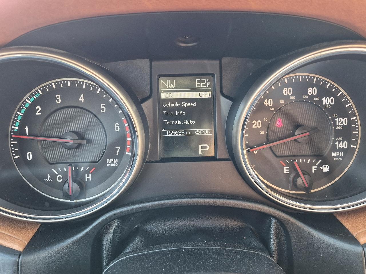 Jeep Grand Cherokee Overland 4WD 2012