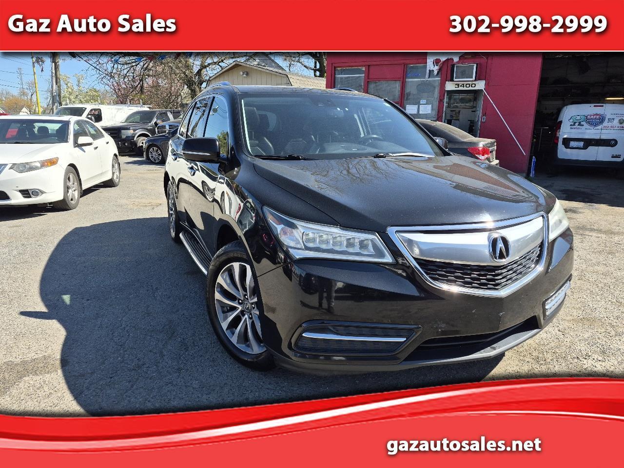 2015 Acura MDX SH-AWD 6-Spd AT w/Tech Package