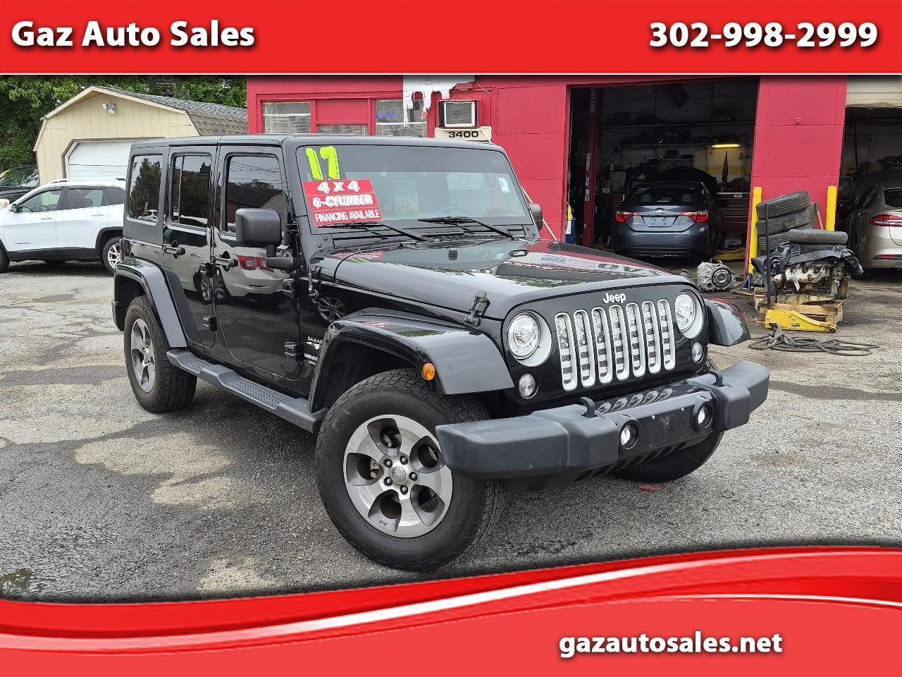2017 Jeep Wrangler Unlimited Sahara 4WD