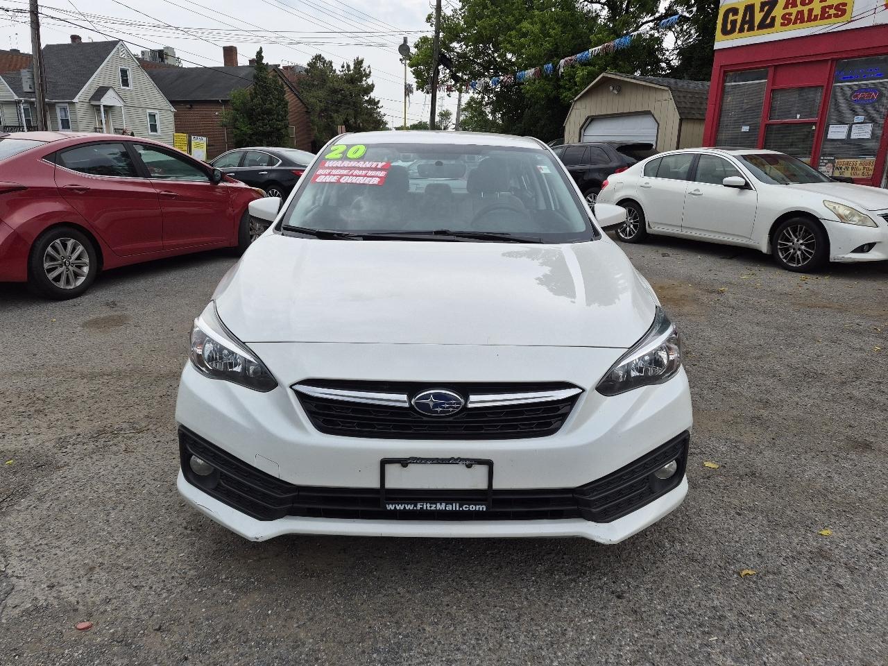 Subaru Impreza 2.0i Premium CVT 4-Door 2020