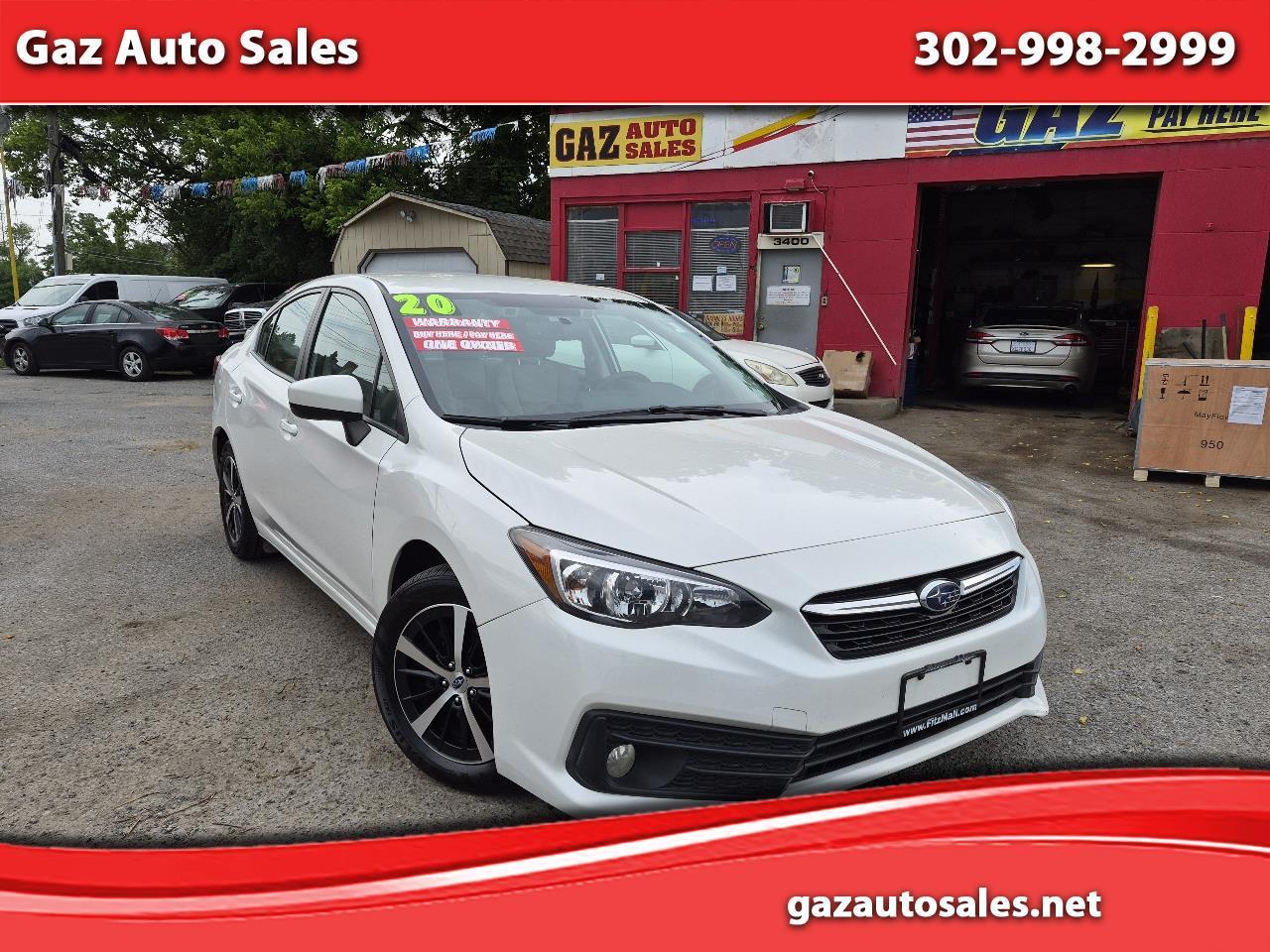 Subaru Impreza 2.0i Premium CVT 4-Door 2020