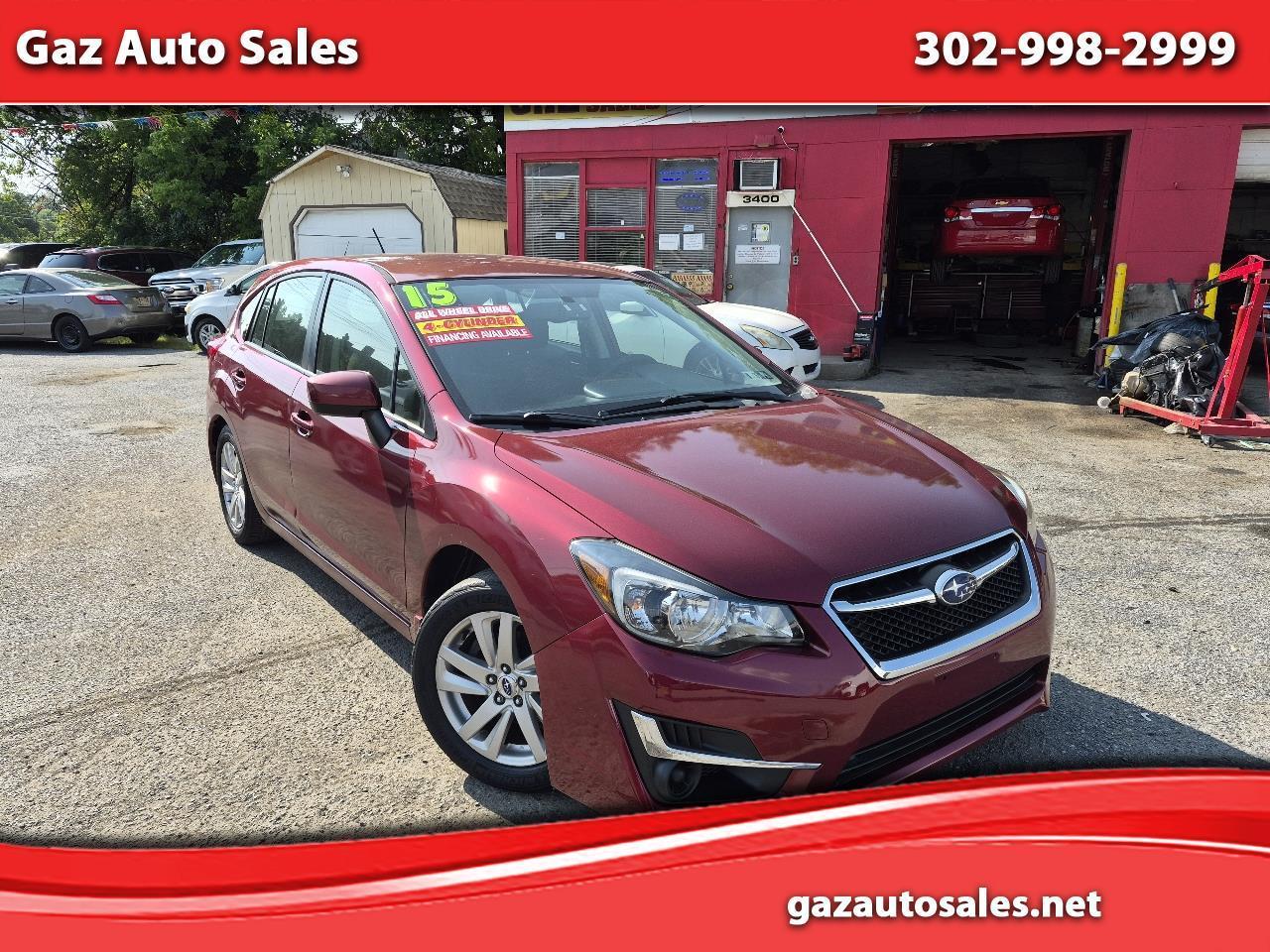 Subaru Impreza 2.0i Premium PZEV 5-Door 2015