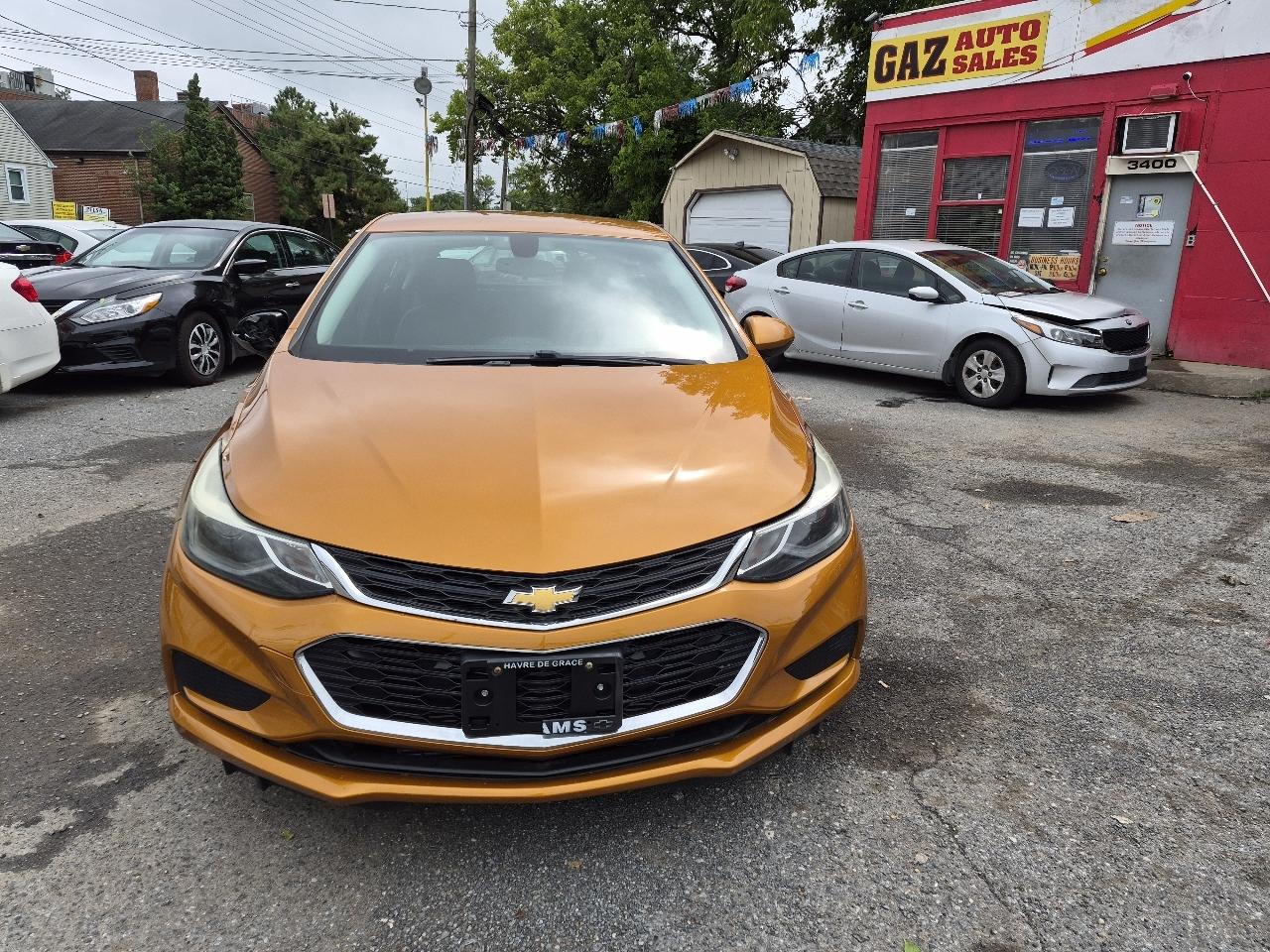 Chevrolet Cruze LT Auto Hatchback 2017