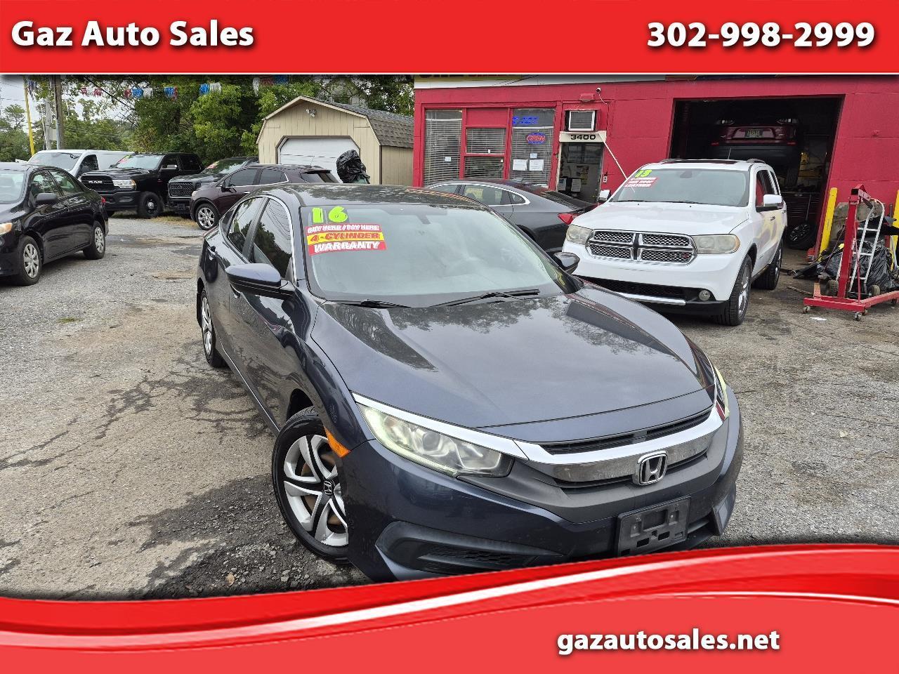 Honda Civic LX sedan 2016