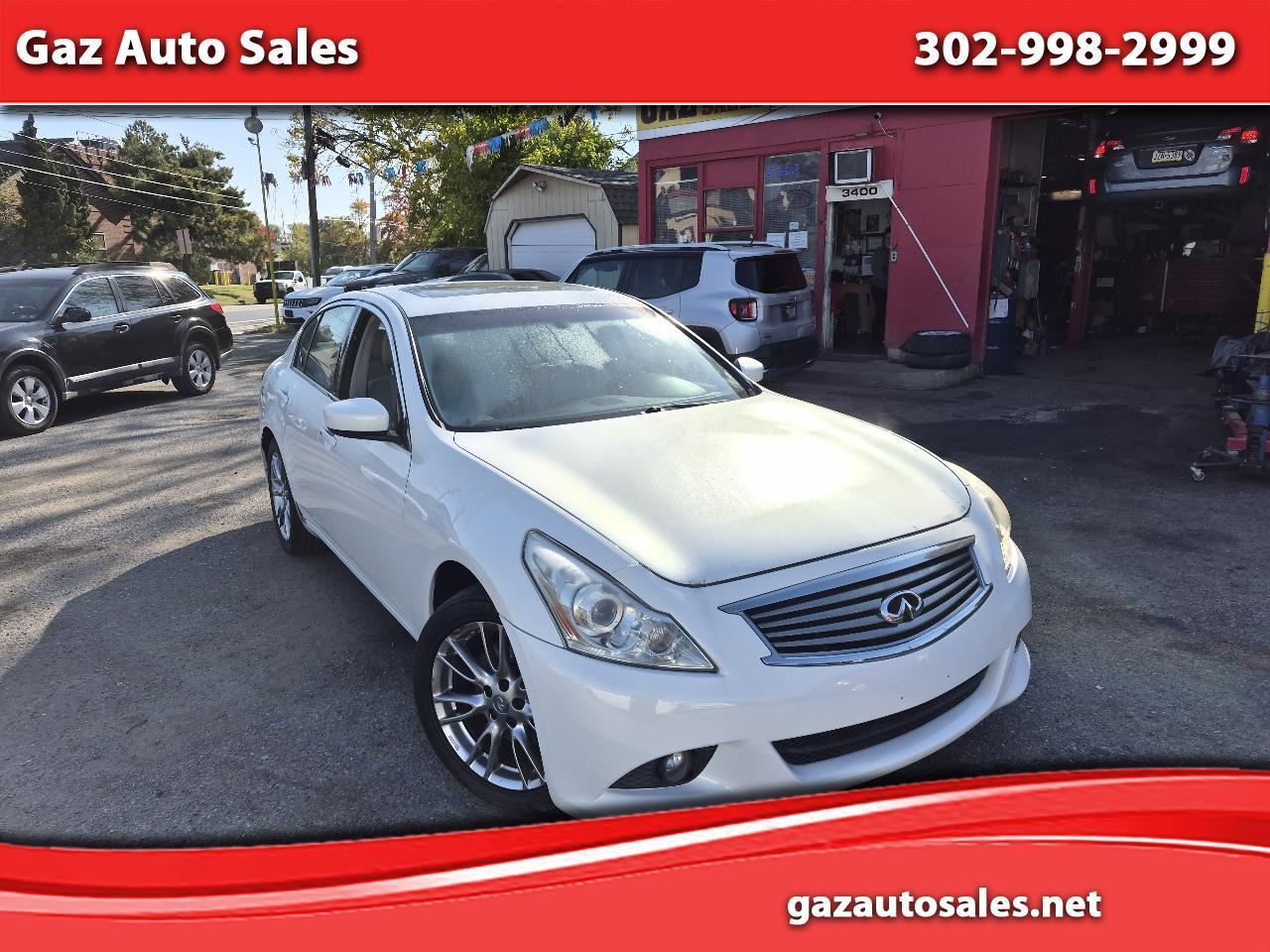 Infiniti G Sedan G37x AWD 2011