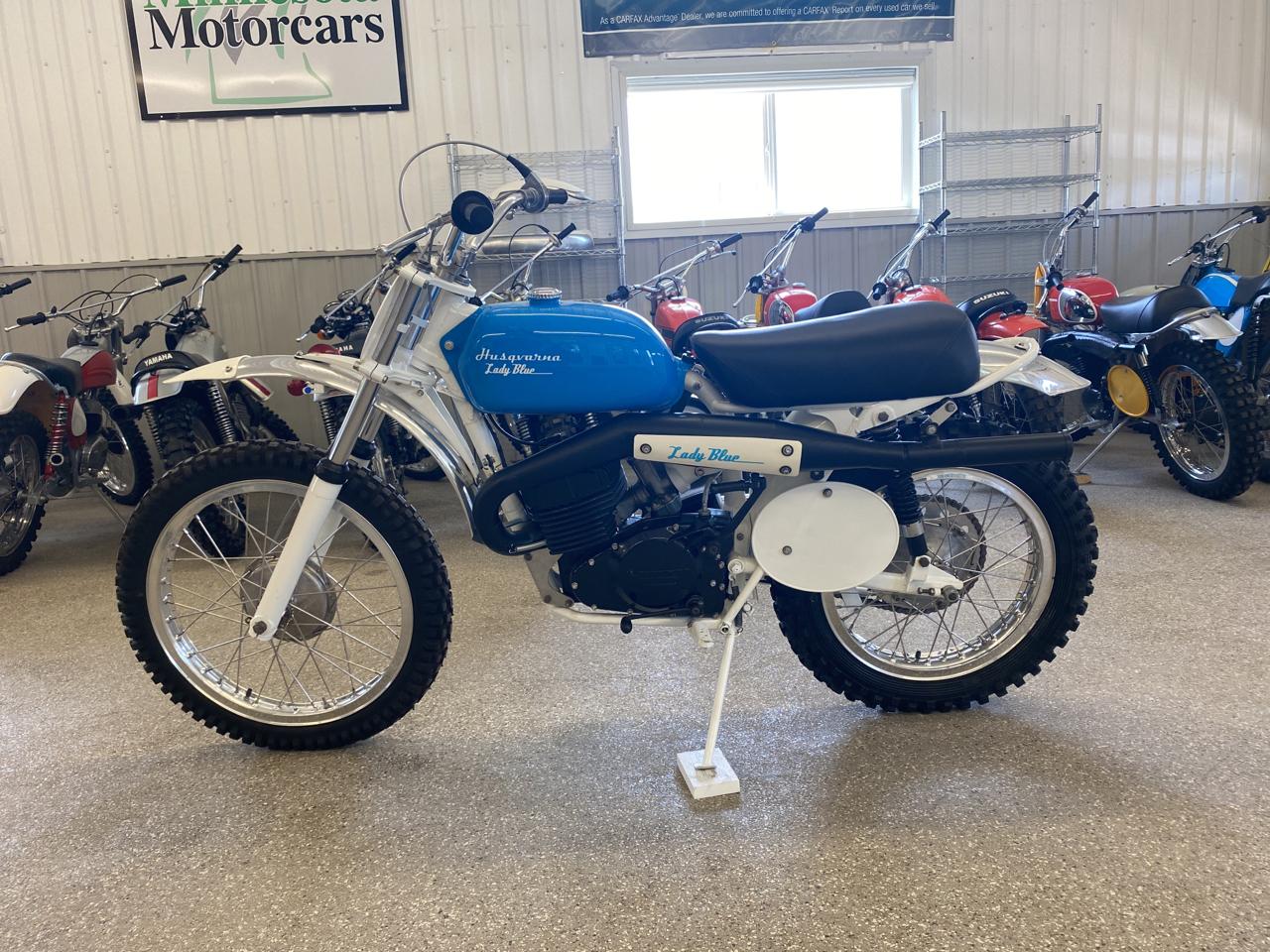 1973 Husqvarna  250 CC WR "Lady Blue"
