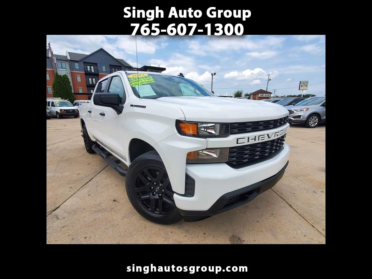 2022 Chevrolet Silverado 1500 Limited Custom Crew Cab Short Box 4WD