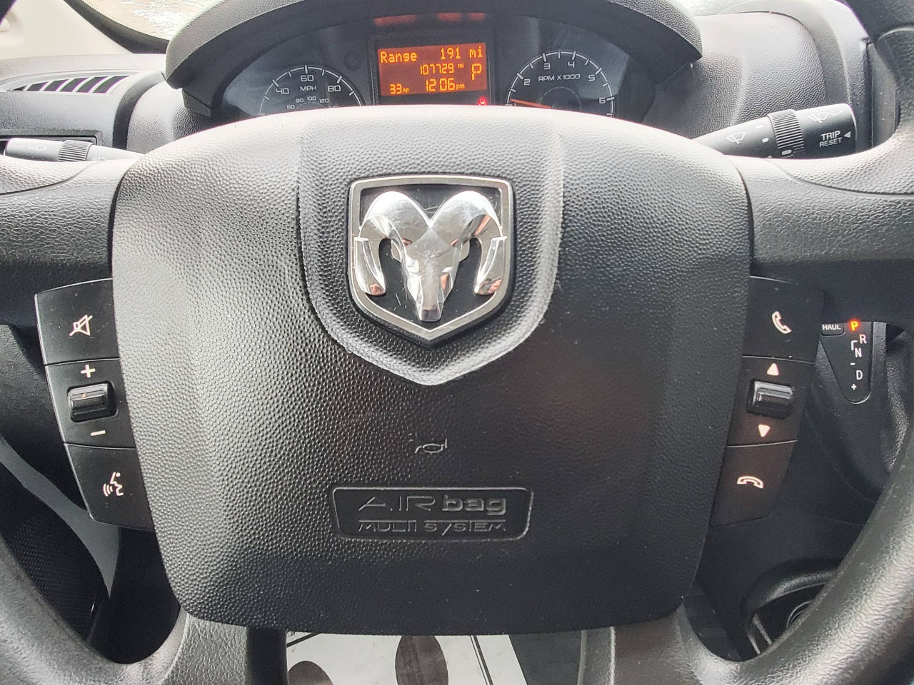 RAM Promaster 2500 High Roof Tradesman 136-in. WB 2019