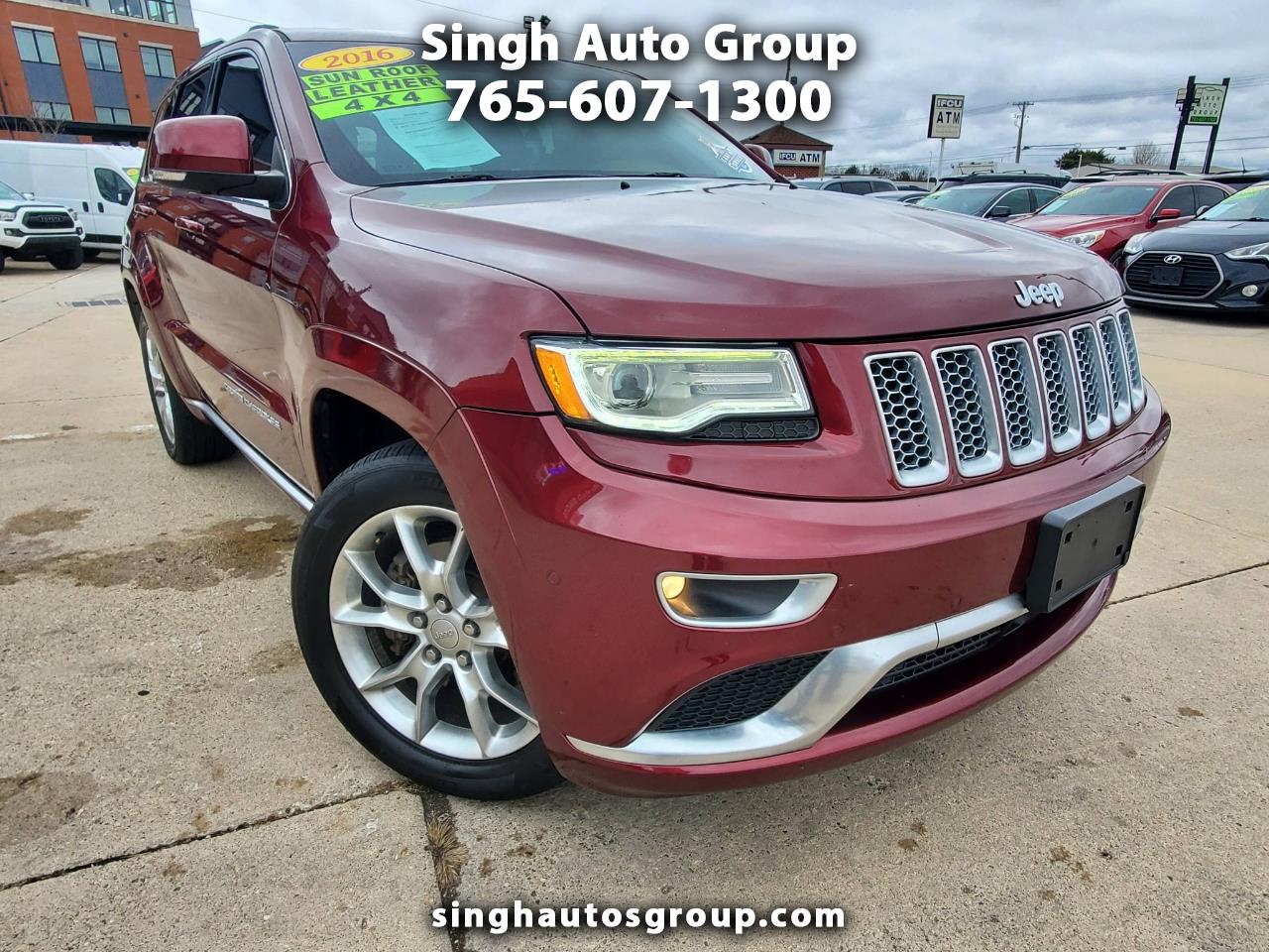 Jeep Grand Cherokee Summit 4WD 2016