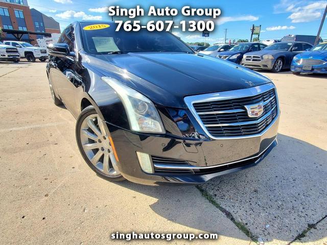 Black 2015 Cadillac ATS Coupe Coupe Rear-Wheel Drive Automatic