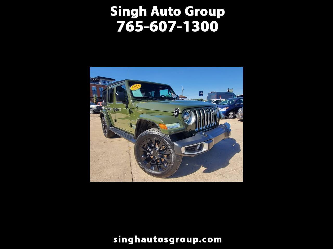 Jeep Wrangler 4xe Unlimited Sahara 2021