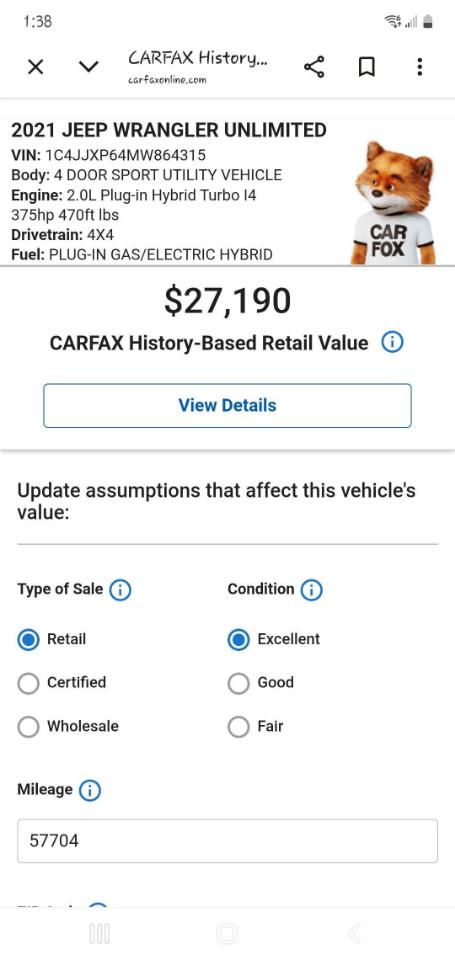 Jeep Wrangler 4xe Unlimited Sahara 2021