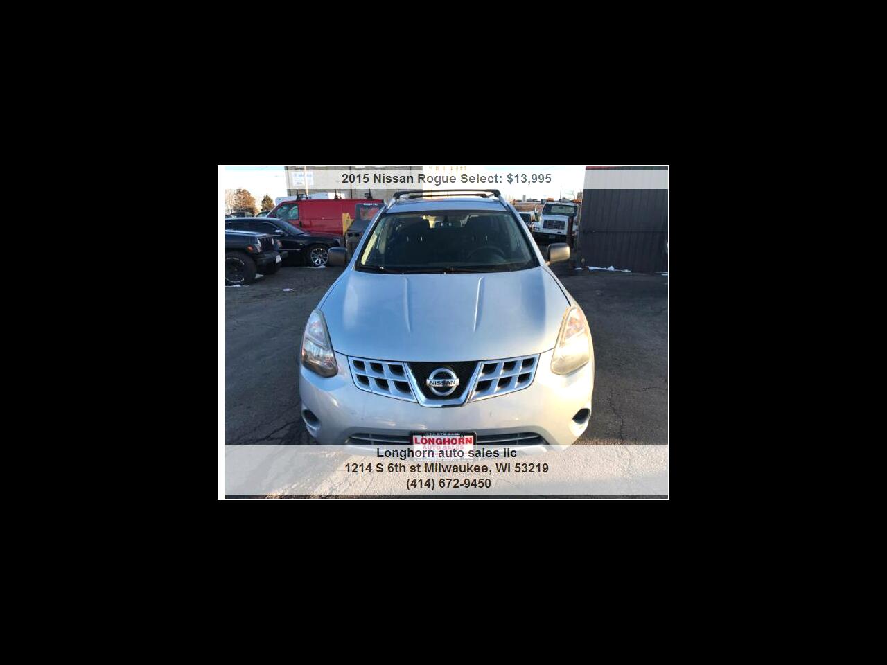 Nissan Rogue Select S AWD 2015