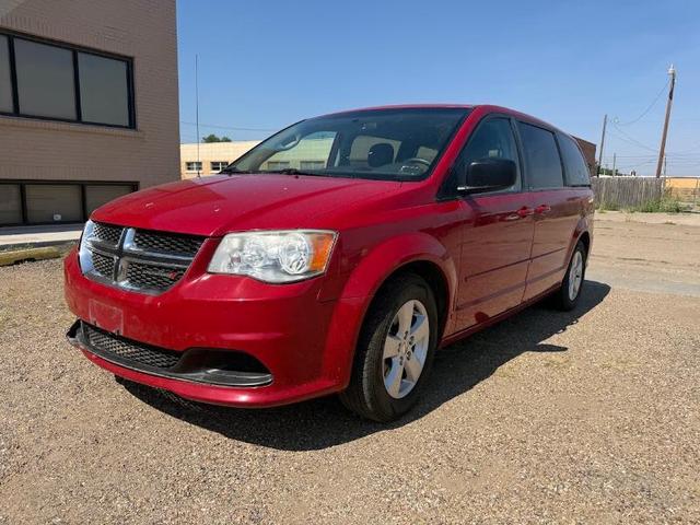 Red 2013 Dodge Grand Caravan Minivan Front-Wheel Drive