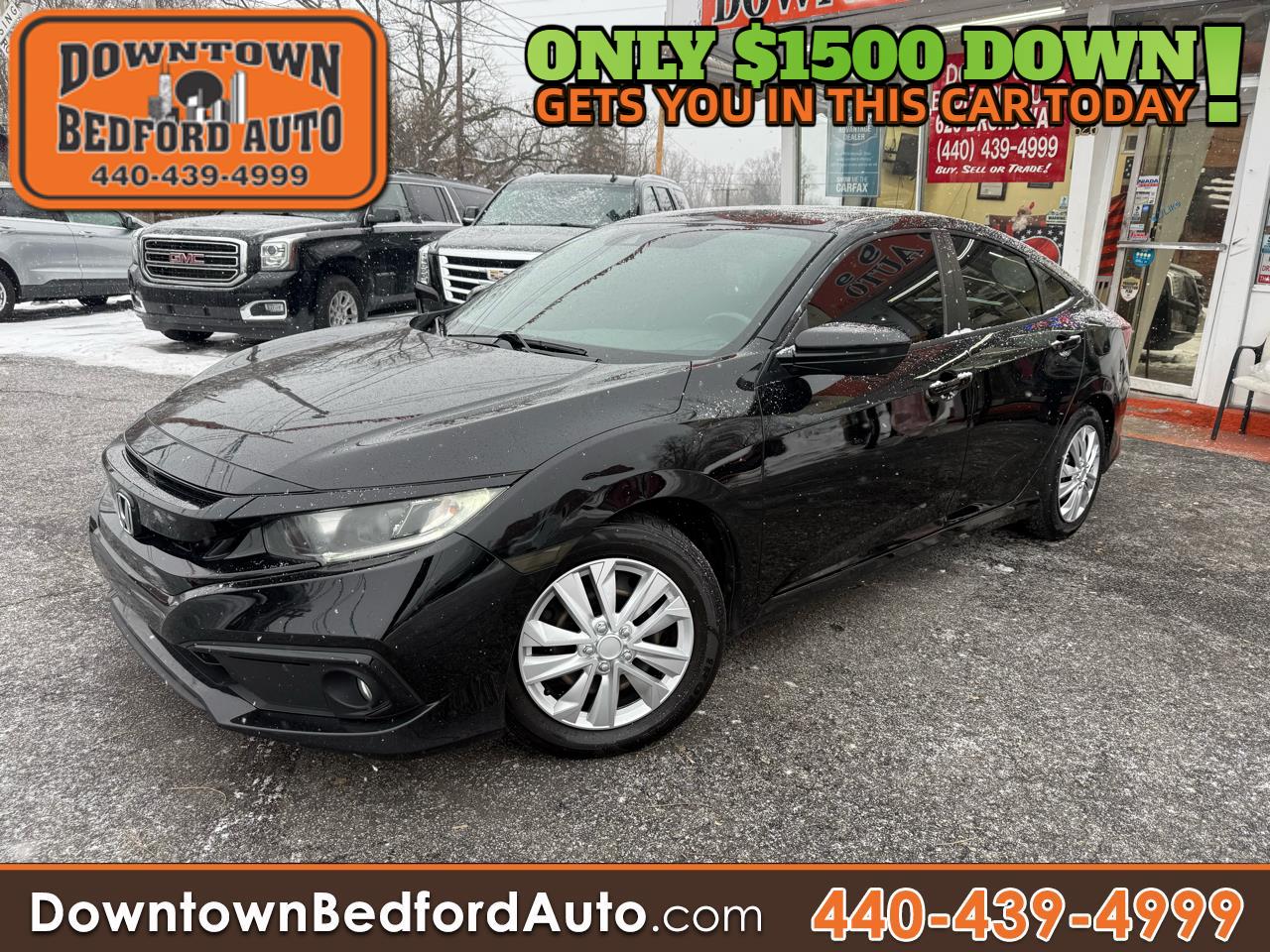 2020 Honda Civic EX Honda Sensing Sedan CVT