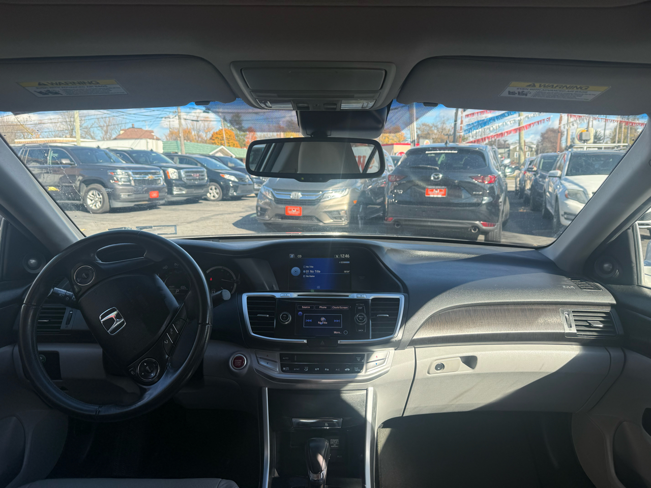 Honda Accord EX-L Sedan CVT 2013