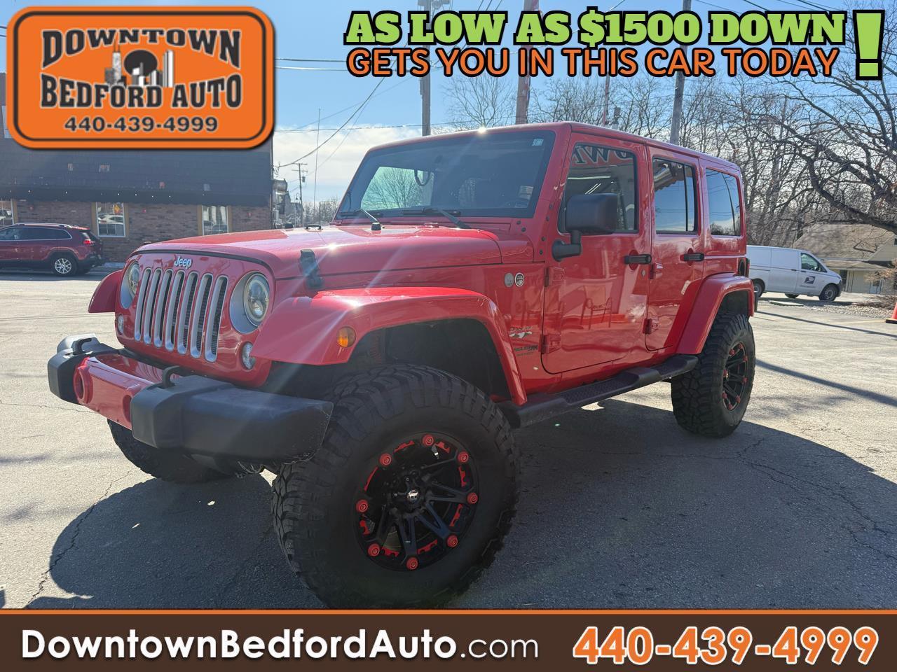2018 Jeep Wrangler JK Unlimited Sahara 4x4