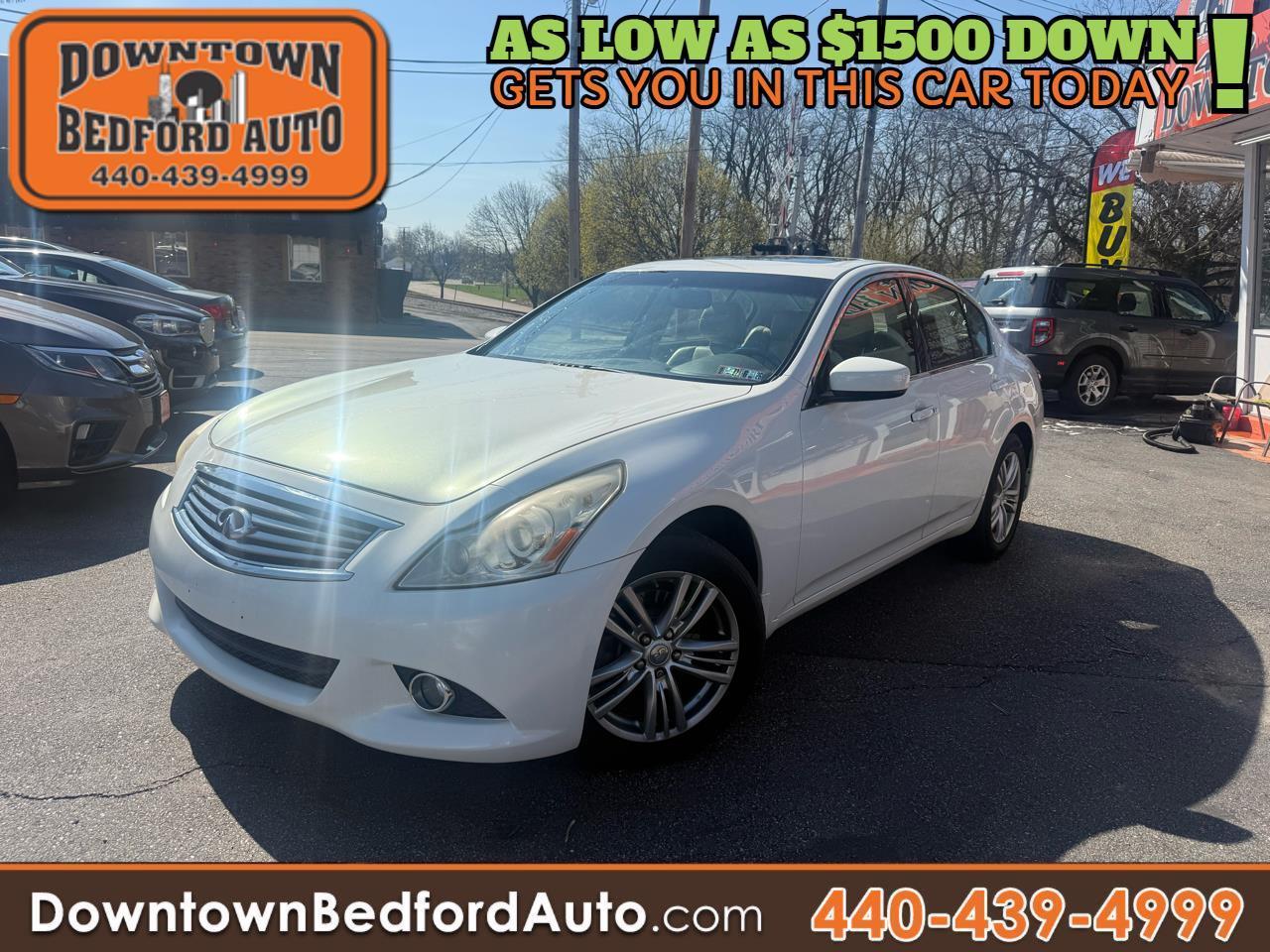 2013 Infiniti G37 Sedan 4dr x AWD