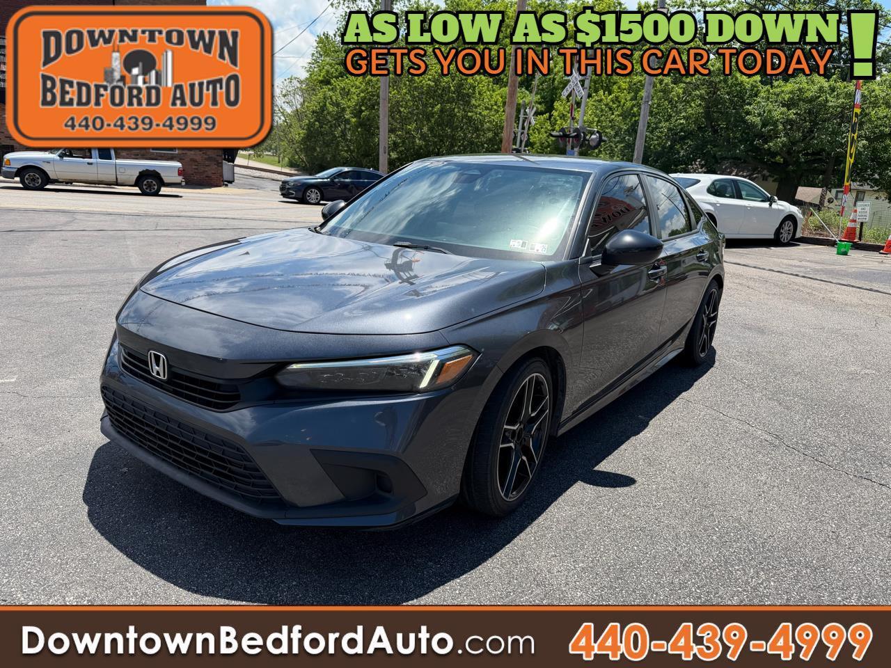 2022 Honda Civic Sedan Sport CVT