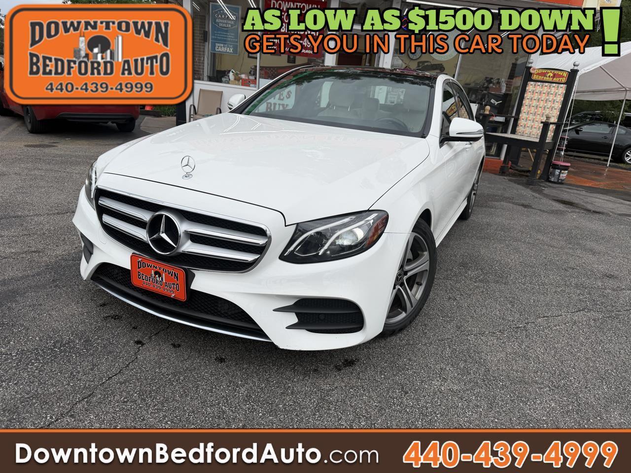 2019 Mercedes-Benz E-Class E 300 4MATIC Sedan