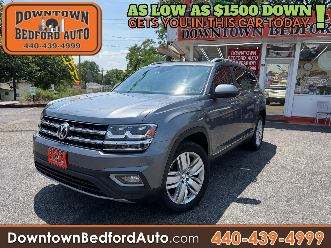 2019 Volkswagen Atlas 3.6L V6 SEL 4MOTION