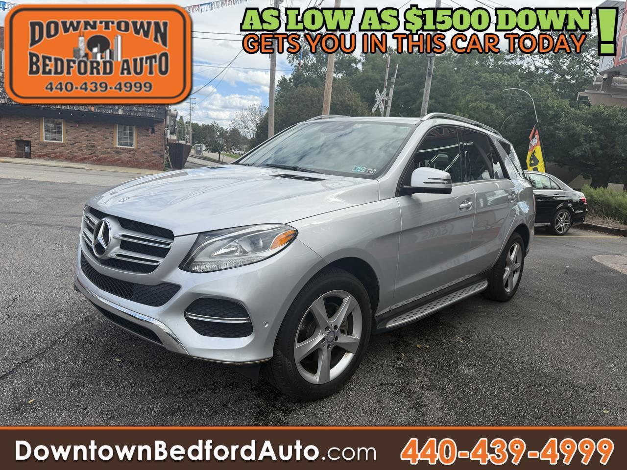 2016 Mercedes-Benz GLE 4MATIC 4dr GLE 350