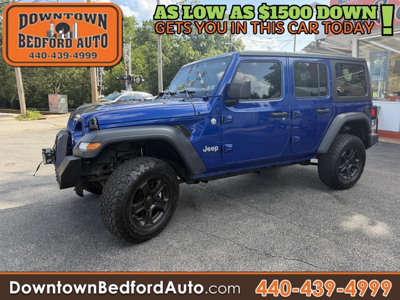 2019 Jeep Wrangler Unlimited Sport S 4x4