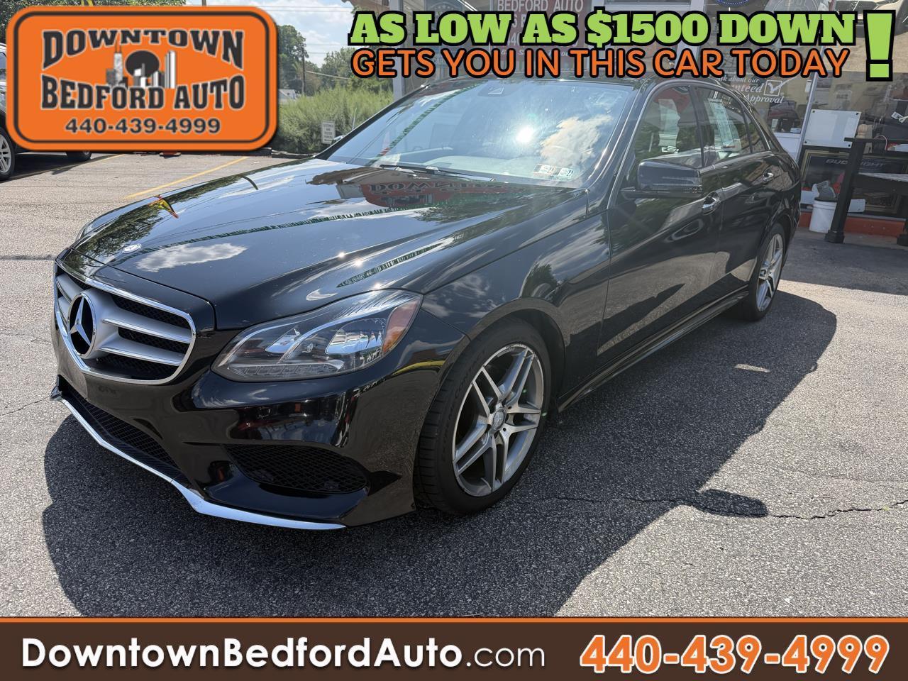 2016 Mercedes-Benz E-Class 4dr Sdn E 350 Luxury 4MATIC