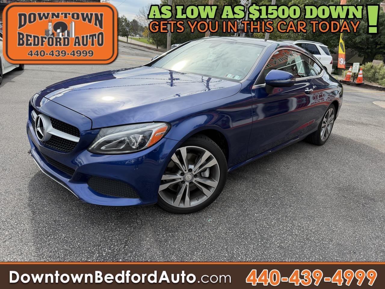 2017 Mercedes-Benz C-Class C 300 4MATIC Coupe