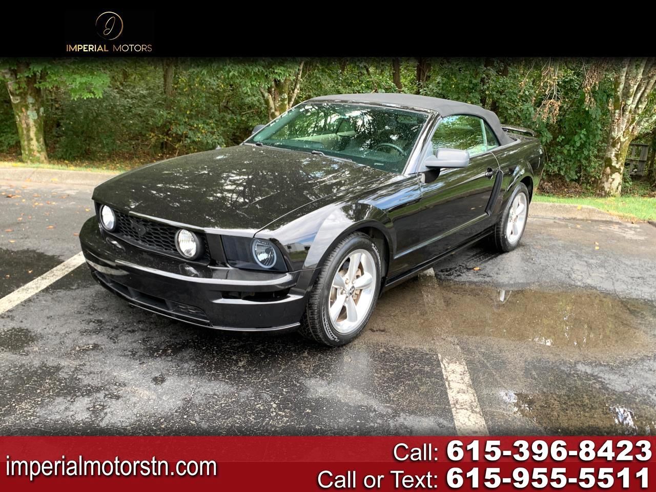 2007 Ford Mustang GT Deluxe Convertible