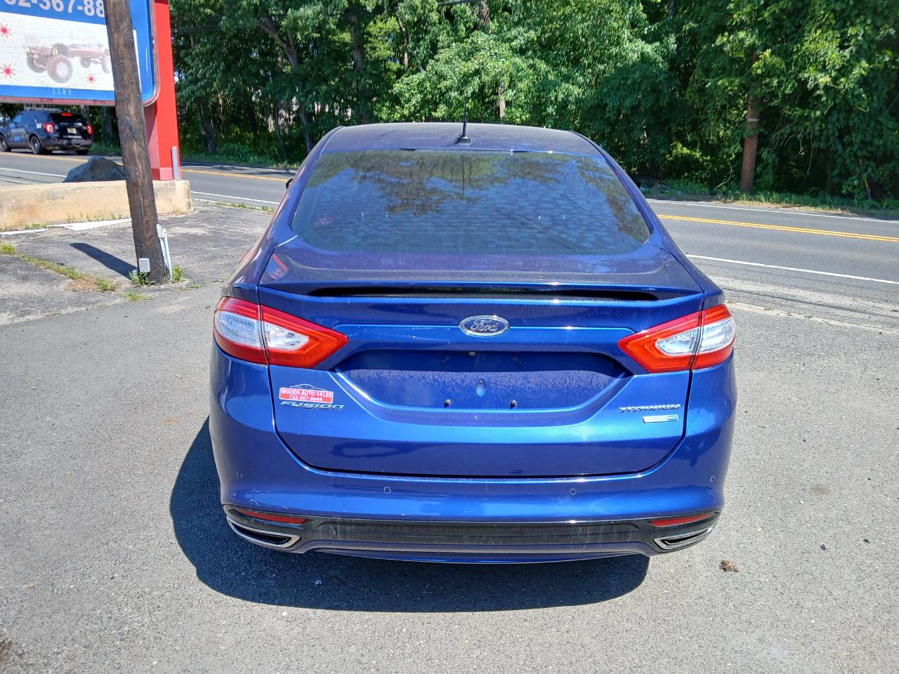 Ford Fusion Titanium AWD 2016