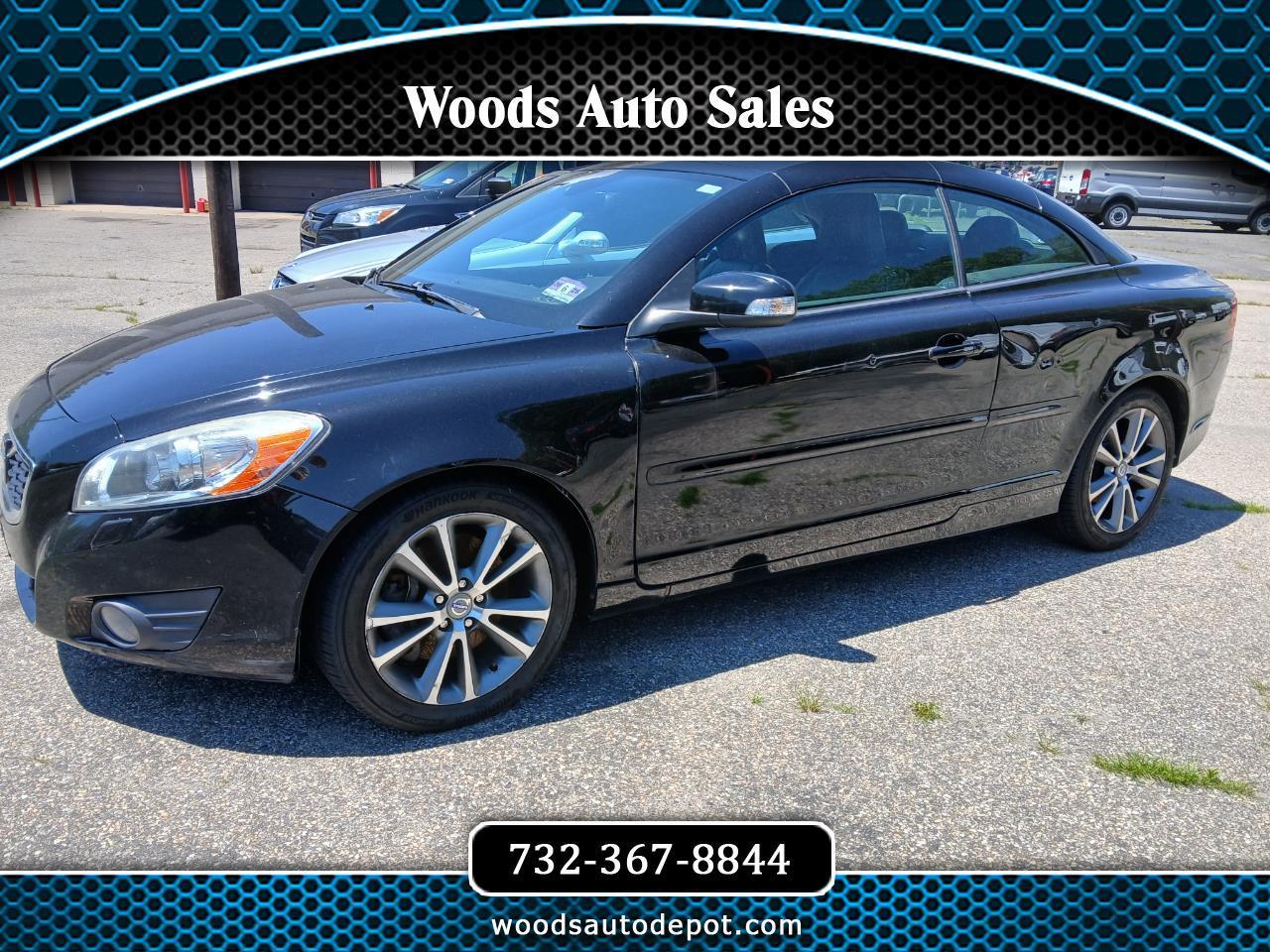 Black (BLK) 2011 Volvo C70 Convertible Front-Wheel Drive Automatic