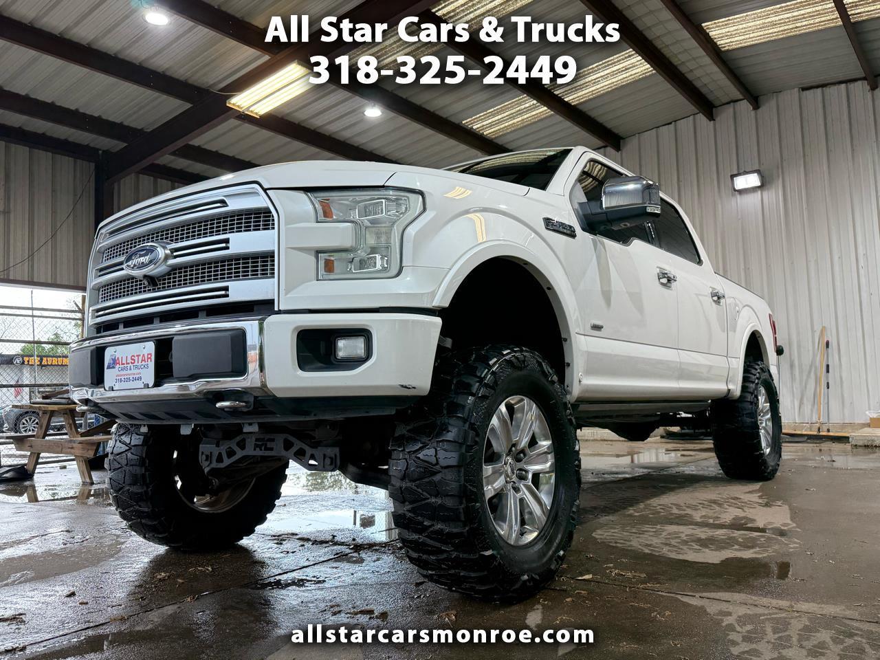 2015 Ford F-150 Platinum SuperCrew 5.5-ft. Bed 4WD