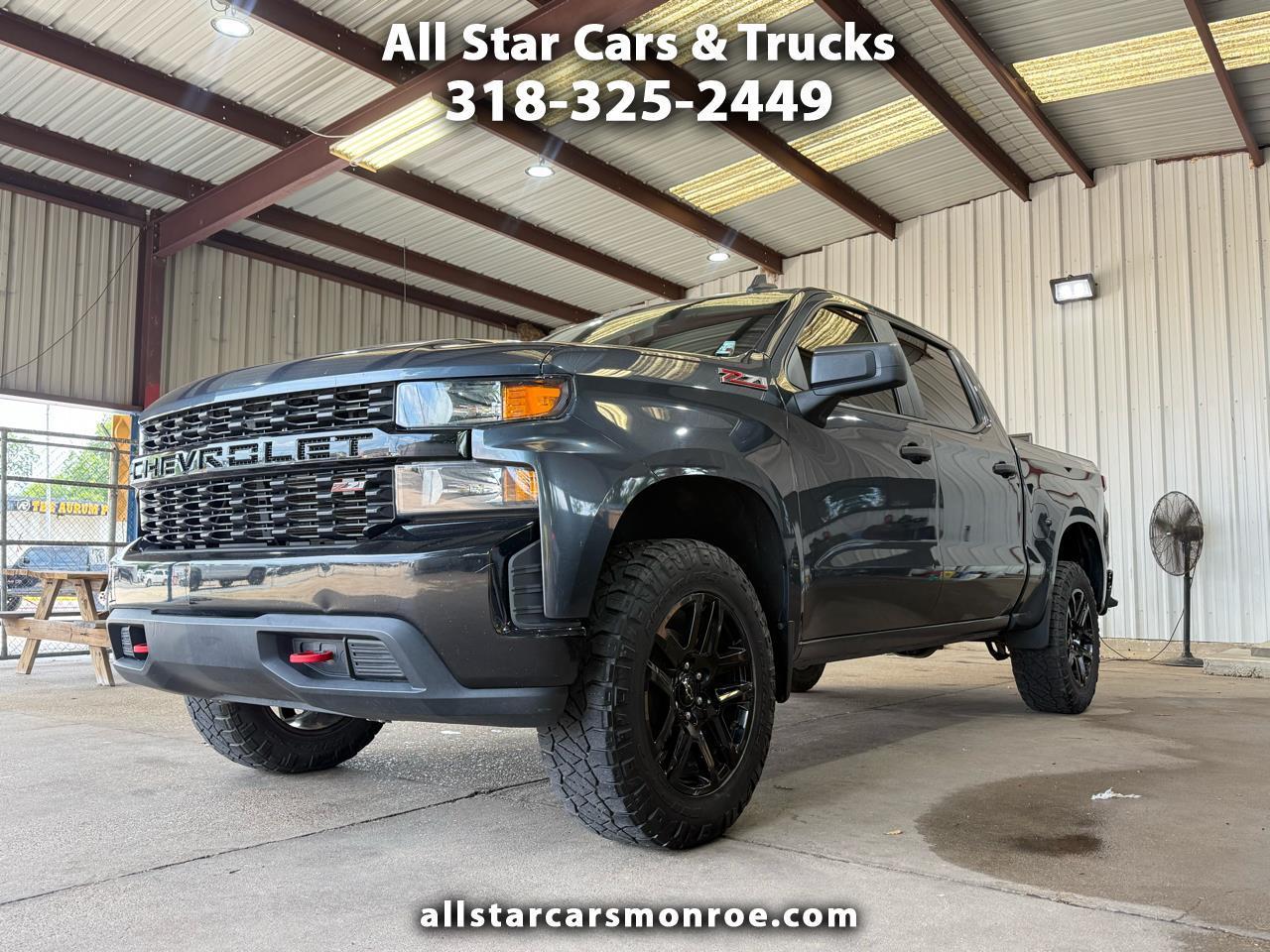 Chevrolet Silverado 1500 Custom Trail Boss Crew Cab Short Box 4WD 2021