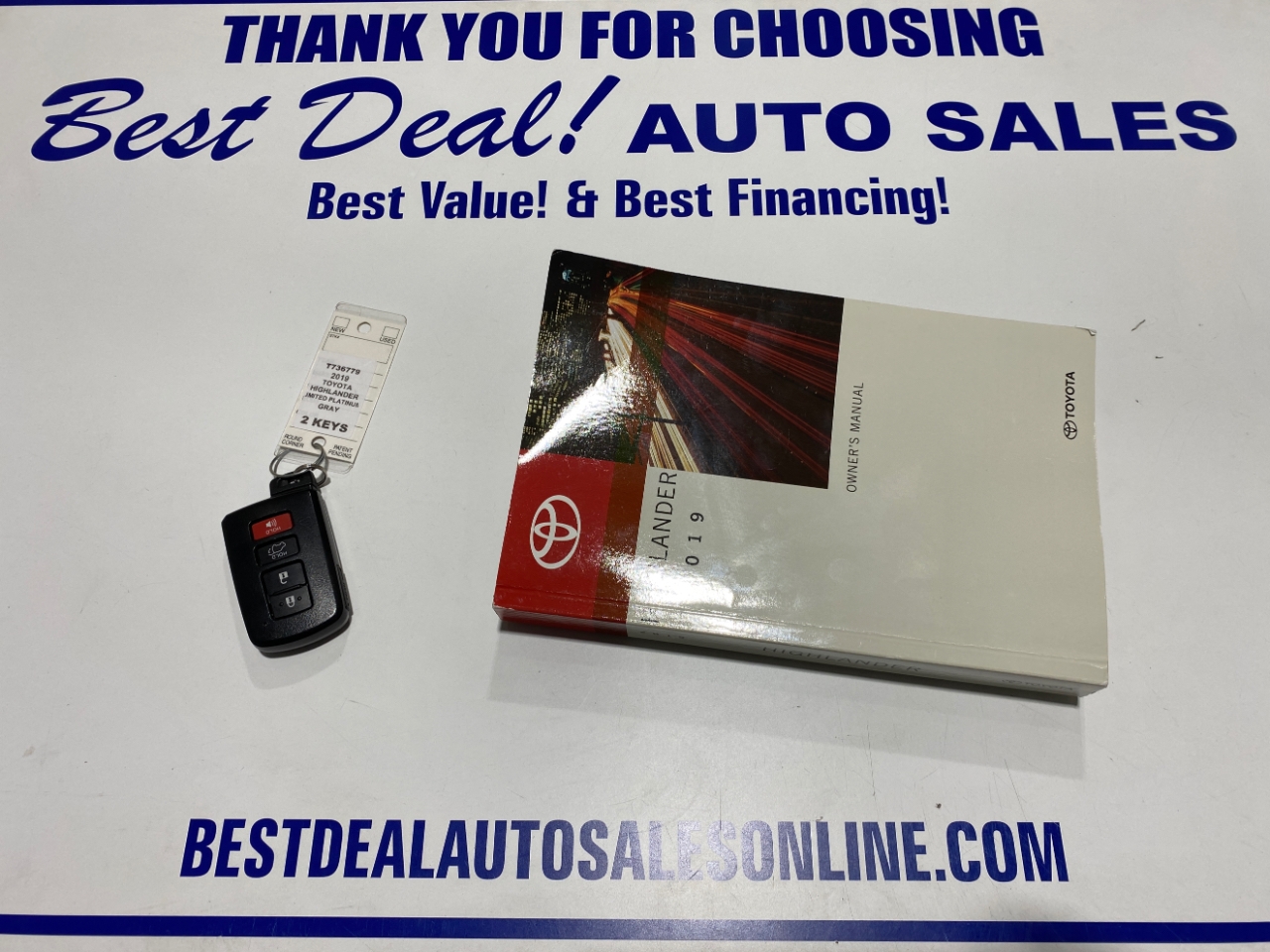 Toyota Highlander Limited Platinum AWD V6 2019