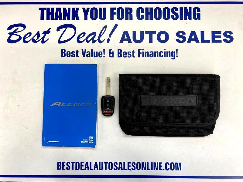 Honda Accord Sport Sedan CVT 2016