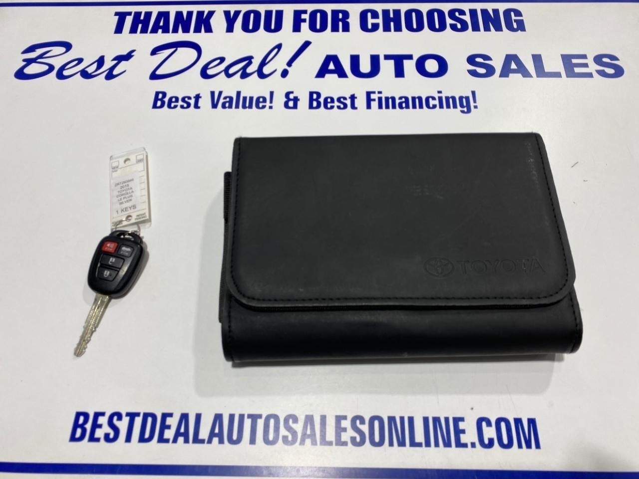 Toyota Corolla 4dr Sdn LE Auto 2015